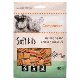 Companion Soft Bits CHICKEN & AND 100% Natural Dog Snack 80g